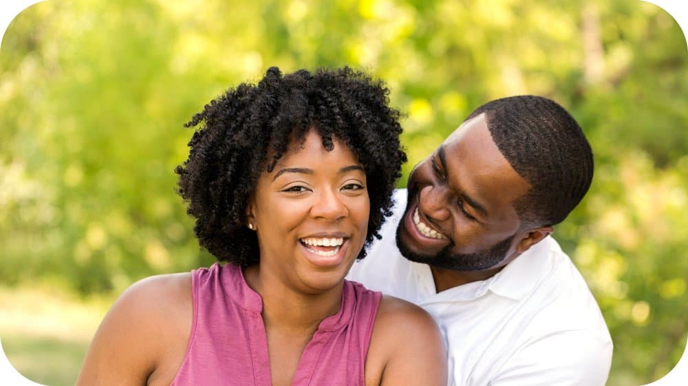 Falifi iBeor: The Ultimate Dating Platform for Black Singles Seeking Meaningful Connections - IBeor app post featuring happy Black couple, highlighting dating and love with a movie theme